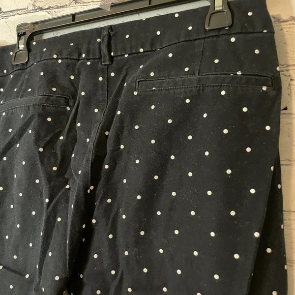 Old Navy Pixie Mid-rise Polka Dot Jeans - size 12 - Picture 3 of 6